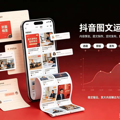 广陵抖音图文代运营服务